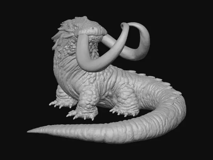 3D model for Mammoth Dragon