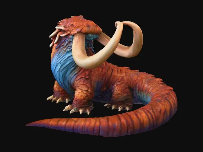 3D model for Mammoth Dragon