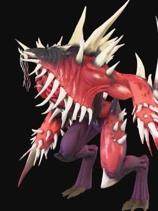 3D model for Demon of Fangs, #Halloween2025#