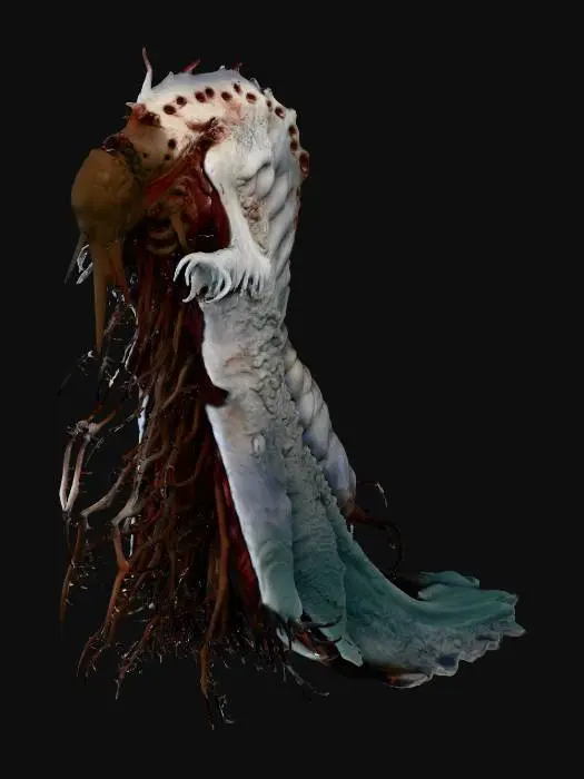 3D model for Eldritch Emerging Larvae