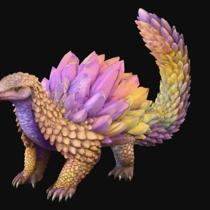 3D model for Crystal Pangolin