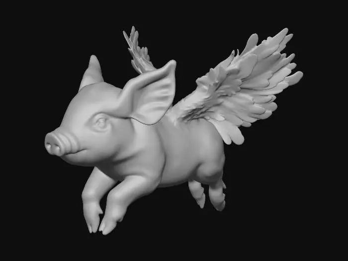 3D model for whenPigsFly