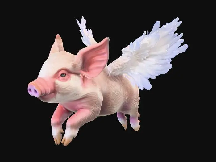 3D model for whenPigsFly