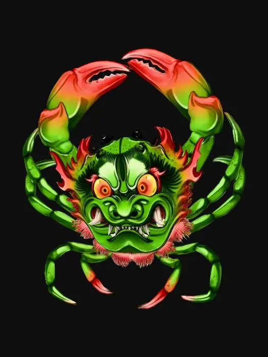 3D model for Crab Demon