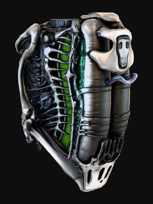 3D model for Modular Biomechanical Fusion Wall section