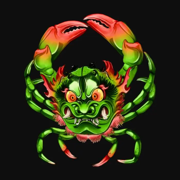 3D model for Crab Demon
