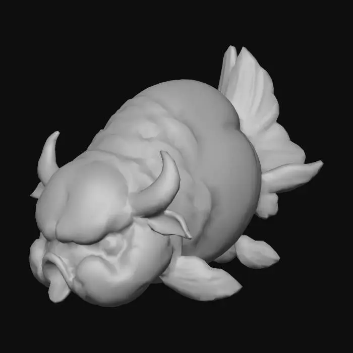 3D model for Bull Koi Fusion