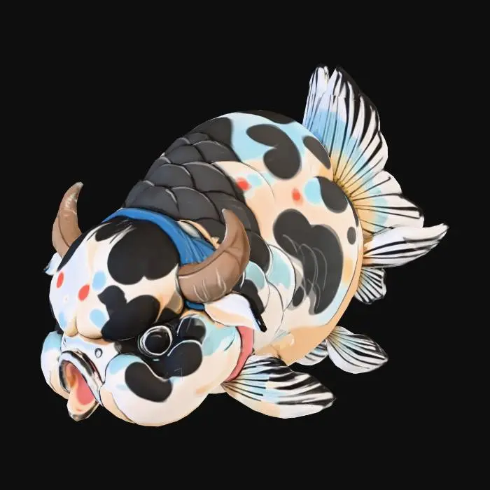 3D model for Bull Koi Fusion