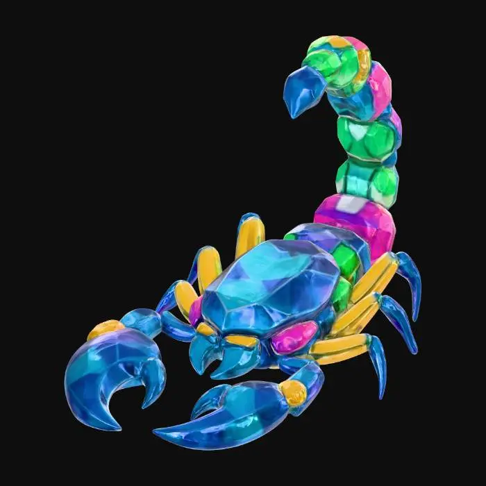 3D model for Gemstone Scorpion