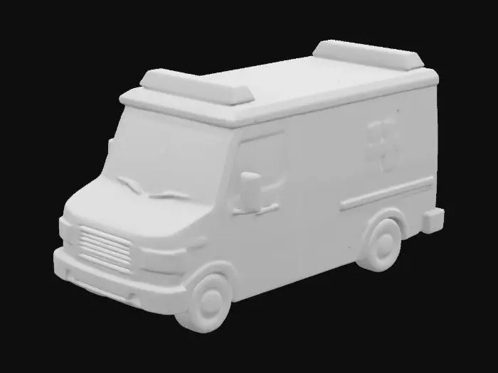 3D model for Ambulância
