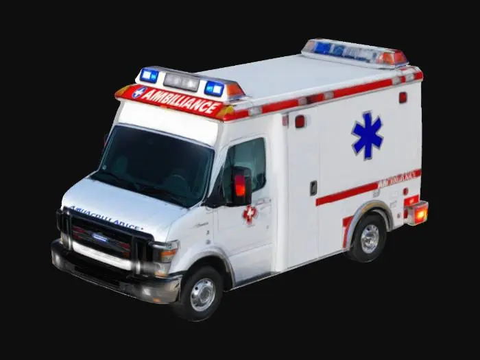 3D model for Ambulância
