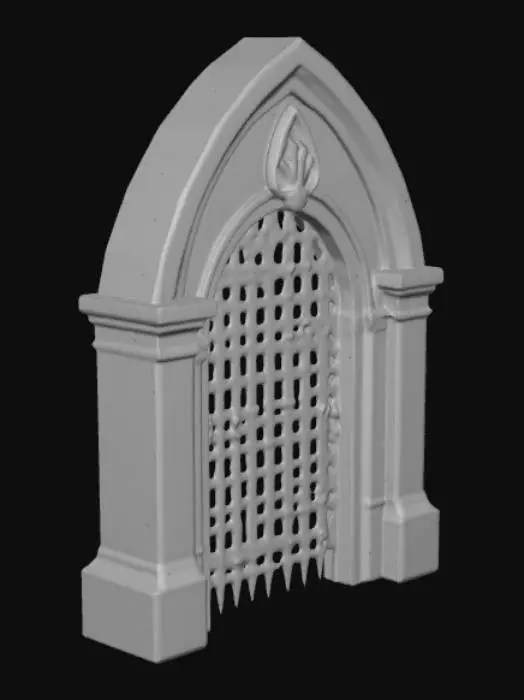 3D model for Gothic Gatekeeper