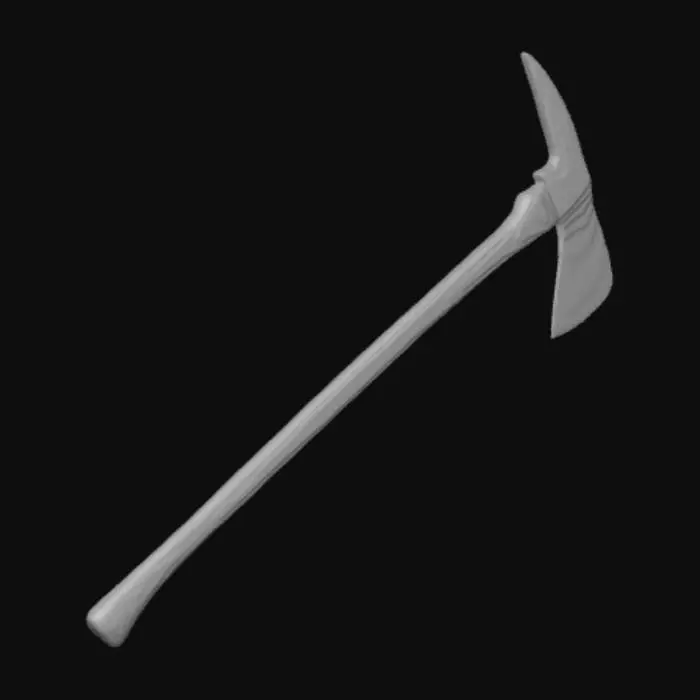 3D model for Firefighter's Axe