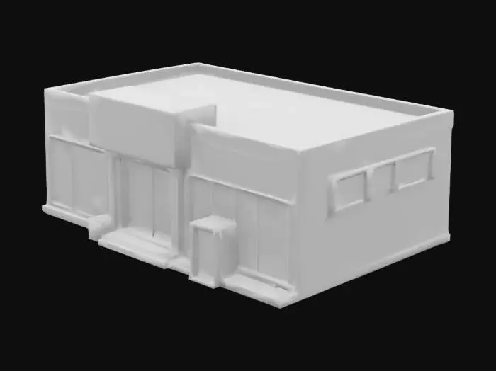 3D model for Supermarket