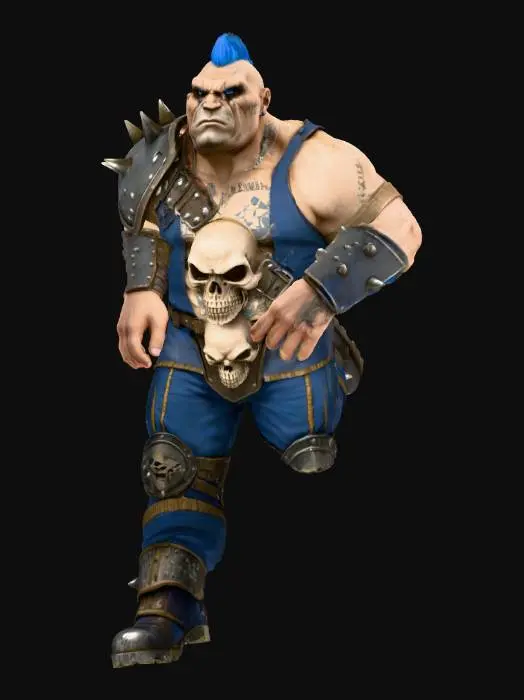 3D model for Warrior Gladiator