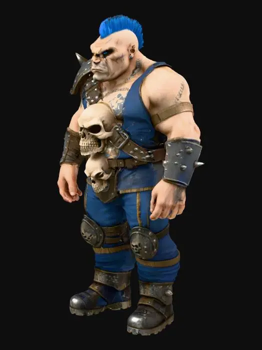 3D model for Warrior Gladiator