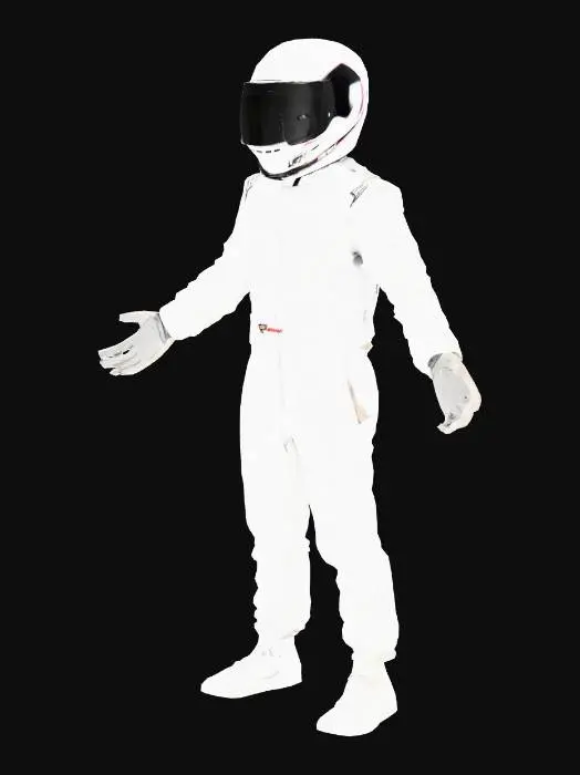 3D model for a race car driver