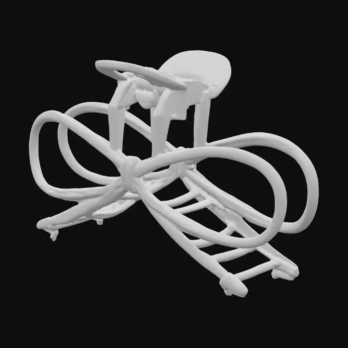 3D model for Golden Elegance Clip