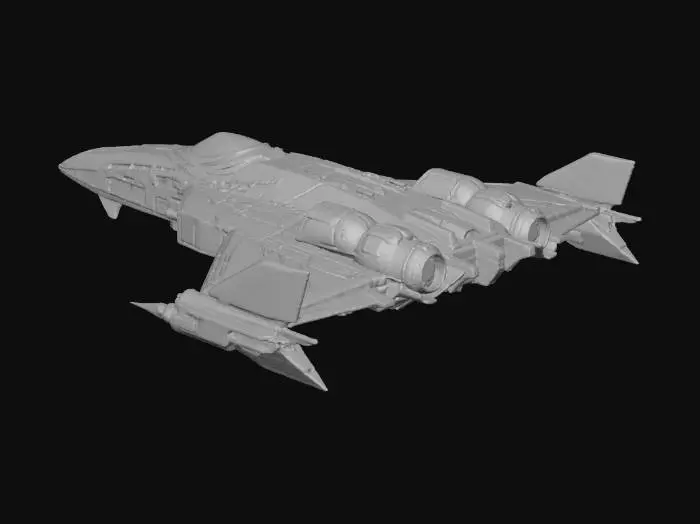 3D model for Neon Starship Odyssey