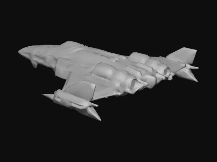 3D model for Neon Starship Odyssey
