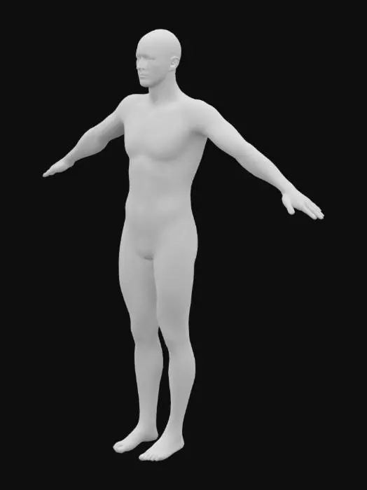 3D model for Man