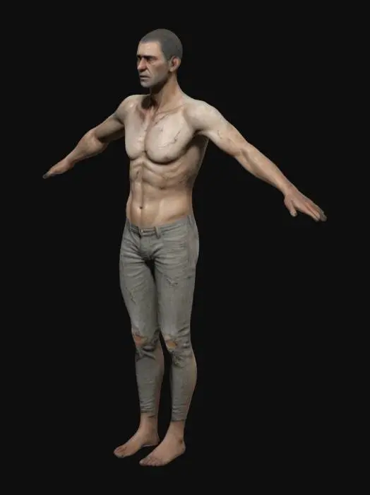 3D model for Man