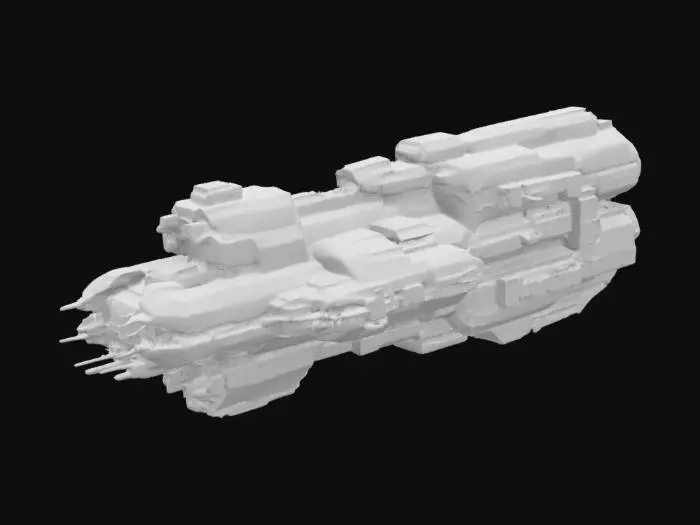 3D model for Starship Odyssey