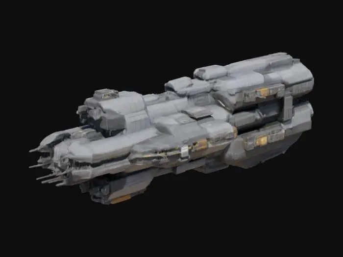 3D model for Starship Odyssey