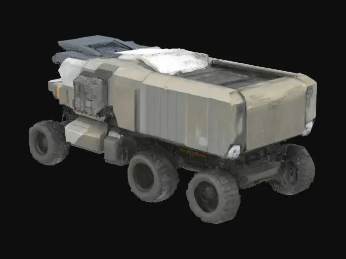 3D model for Tundra Rover Blueprint
