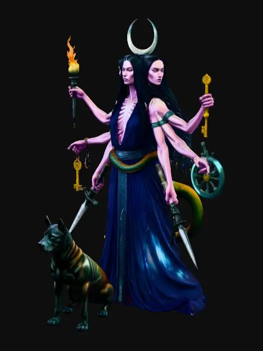 3D model for The Triple Goddess