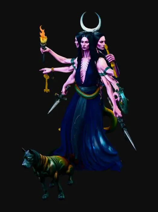 3D model for The Triple Goddess