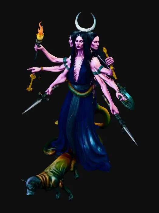 3D model for The Triple Goddess