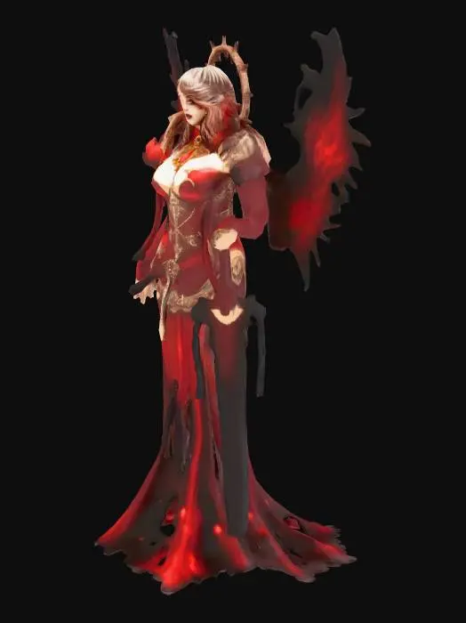 3D model for Crimson Seraph