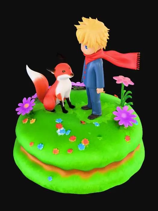 3D model for Day of Friendship