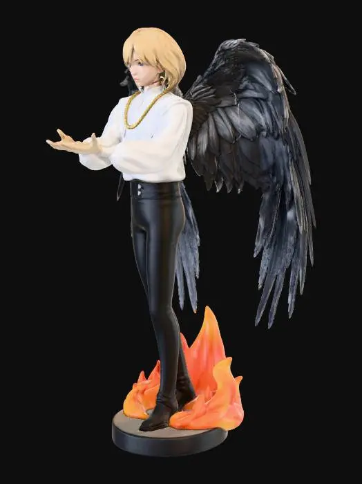 3D model for Angel of Flames