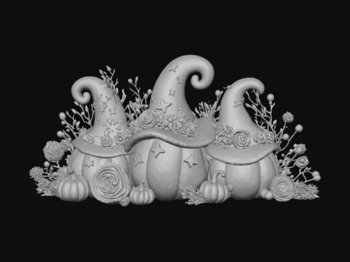 3D model for Whimsical Witchy Harvest, #Halloween2025#