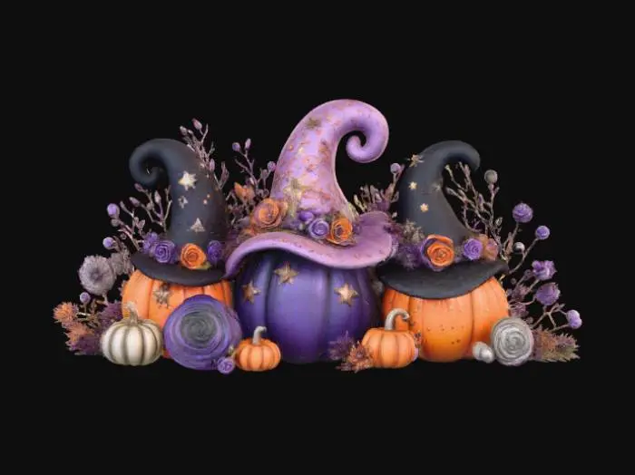 3D model for Whimsical Witchy Harvest, #Halloween2025#