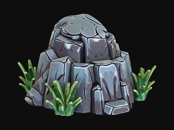 3D model for Rocky Outcropping