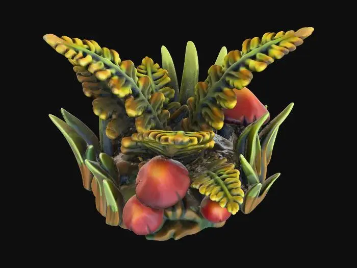 3D model for Miniature Forest Scene