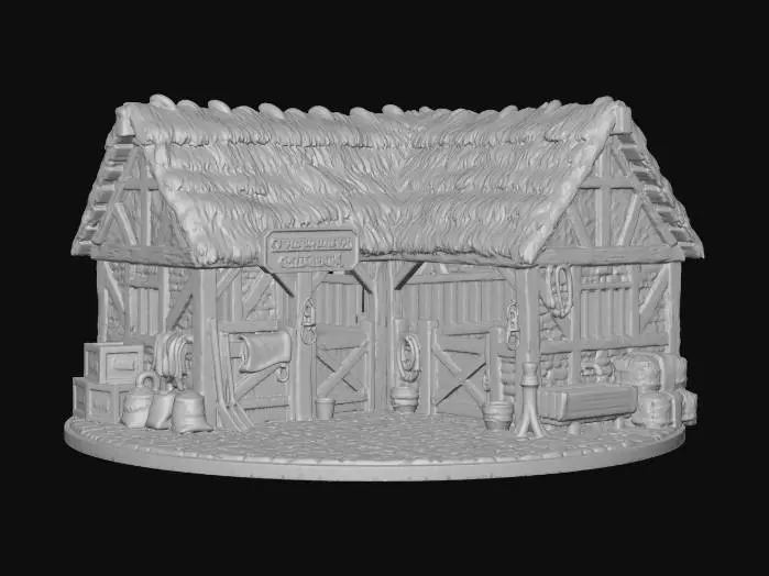 3D model for Cobblestone Stables