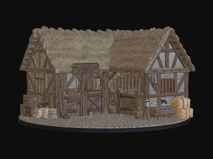 3D model for Cobblestone Stables