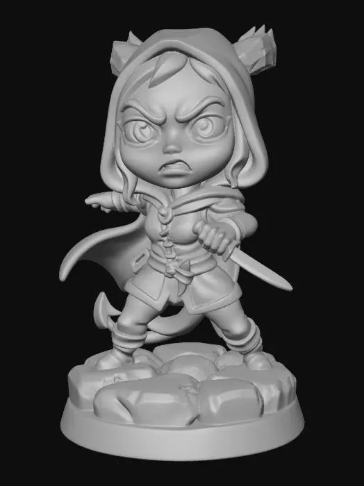 3D model for Shadowblade Sprite