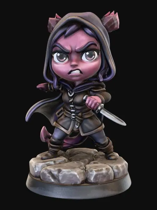 3D model for Shadowblade Sprite