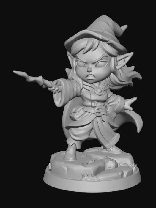 3D model for Mage Apprentice