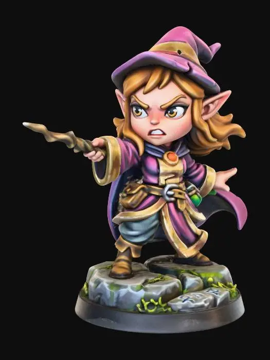 3D model for Mage Apprentice