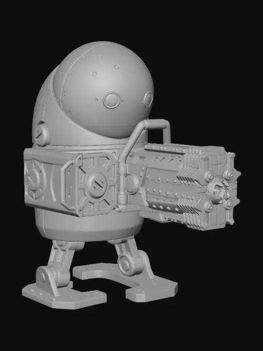 3D model for Enforcer Bot