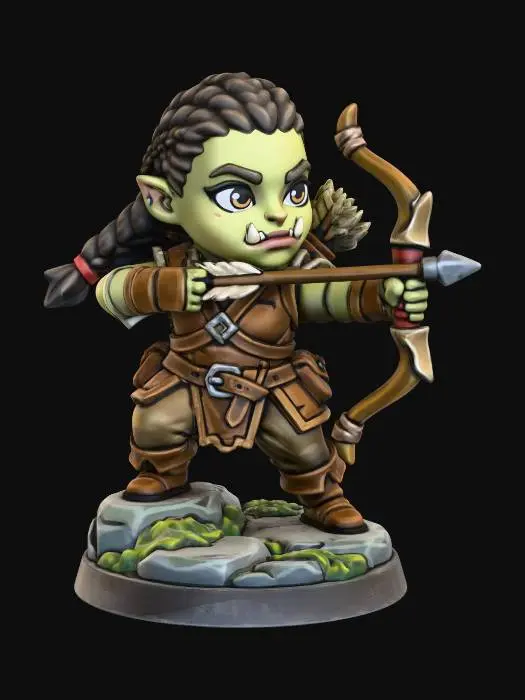 3D model for Stonebound Orc Archer