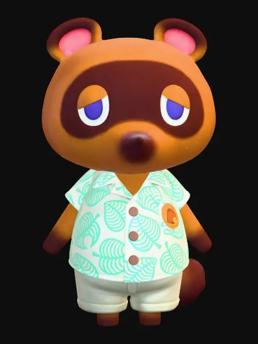 3D model for Tom Nook