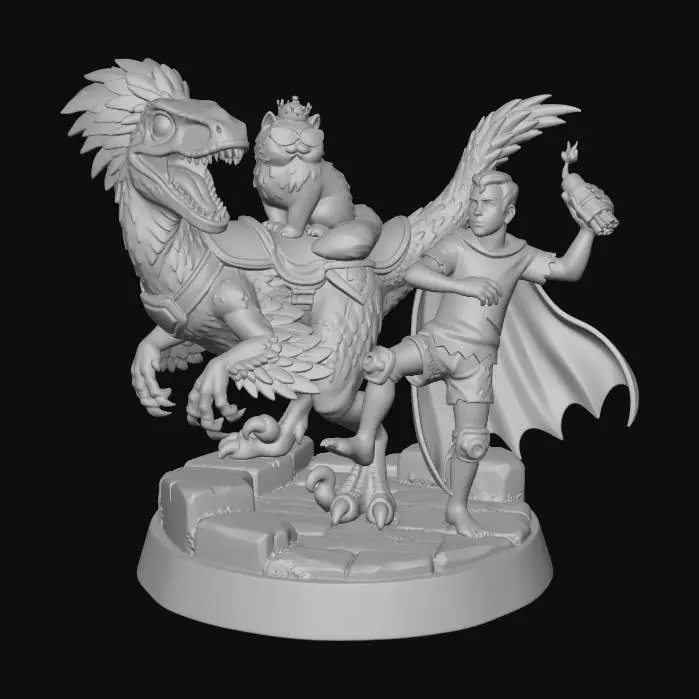 3D model for Dungeon Crawler Carl & Co.