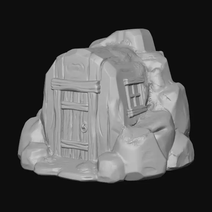 3D model for Hermit House